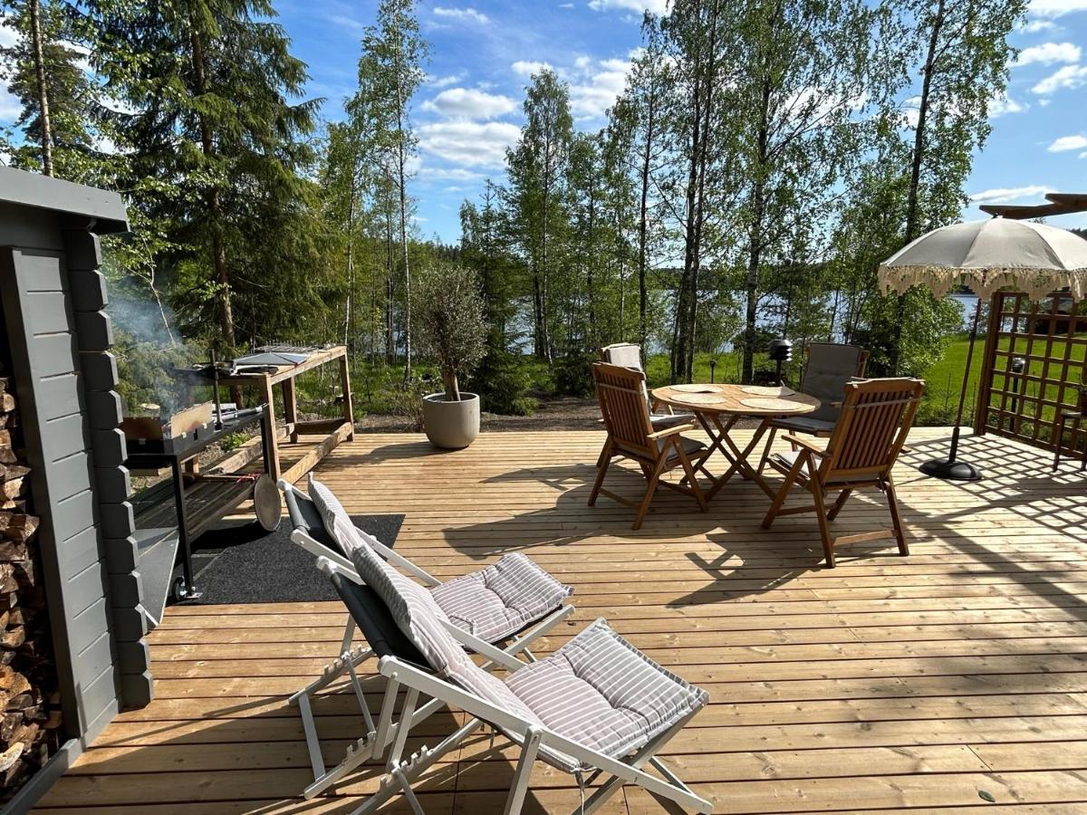 Sauna Cabin In The Heart Of Nuuksio National Park - Moekki Nuuksiossa Espoo Exterior foto