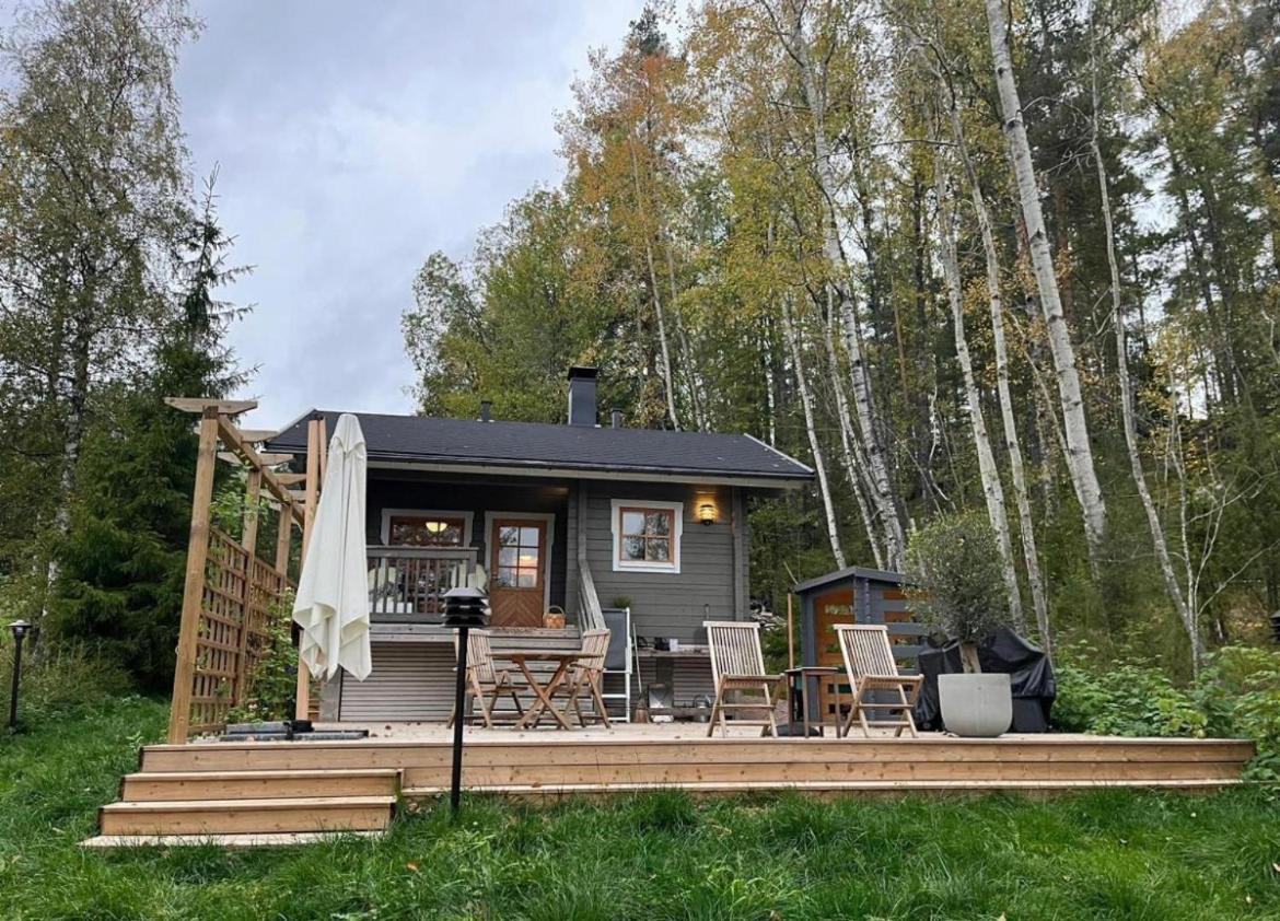 Sauna Cabin In The Heart Of Nuuksio National Park - Moekki Nuuksiossa Espoo Exterior foto